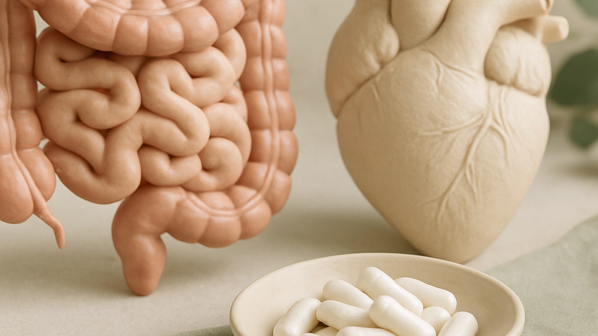 Gut Microbiome Metabolites and Cardiovascular Plaque: A Mechanistic Link Reshapes Heart Health — illustration