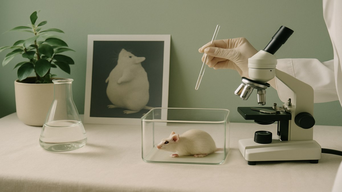 New Hormone Discovery Reverses Obesity in Mice by Targeting Brain Circuit — illustration