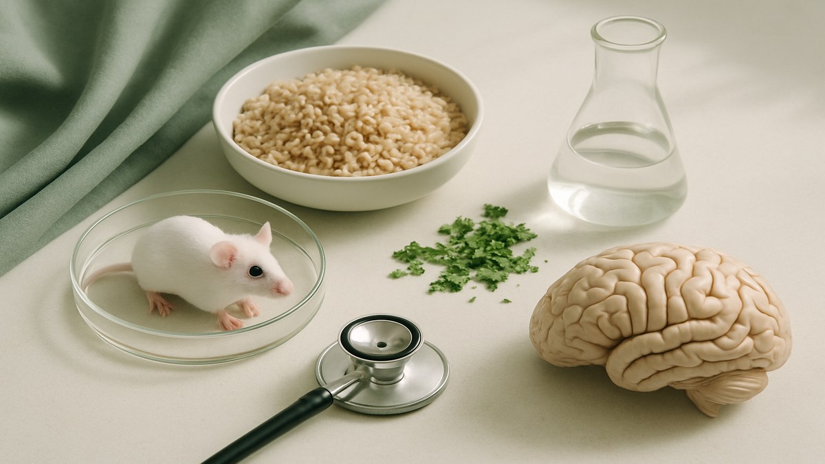 New Hormone Discovery Reverses Obesity in Mice by Targeting Brain Circuit — illustration