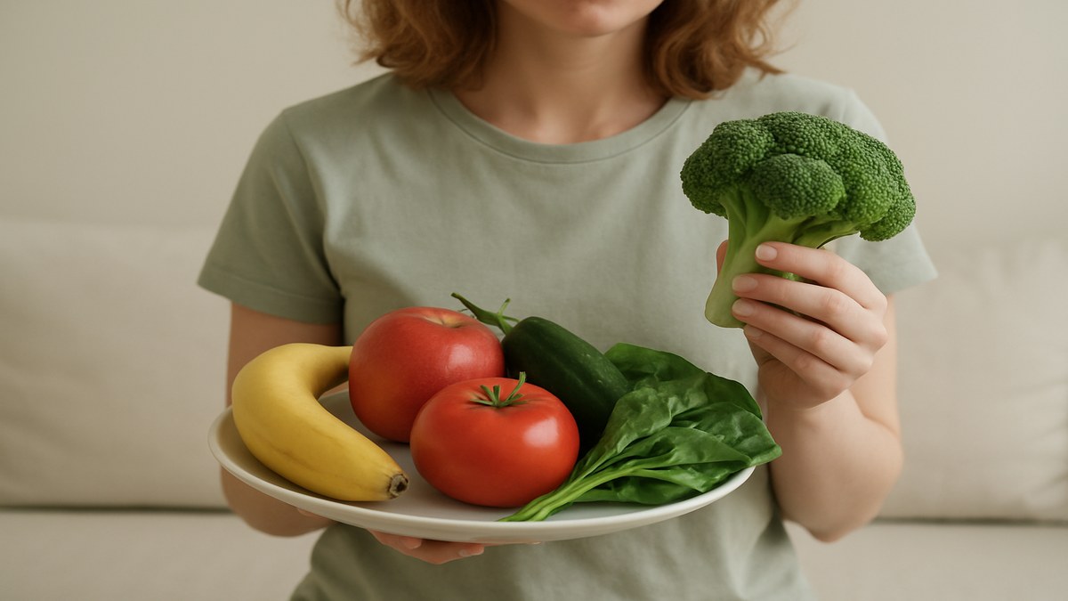 The Healthy Diet Paradox: Surprising Link Between Fruits, Vegetables, and Lung Cancer Risk — illustration